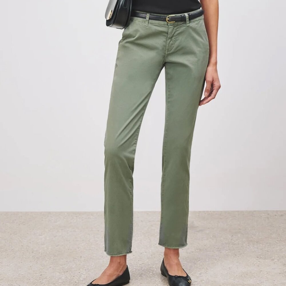 Nili Lotan East Hampton cropped pant, size 2, Excellent condition.